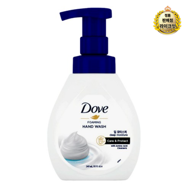 라이크잇 도브 포밍 핸드워시 딥모이스처, 1개, 240ml